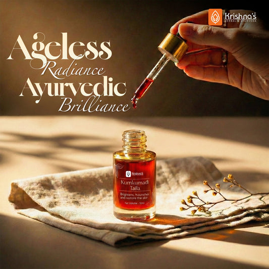 Ageless radiance with Kumkumadi oil
