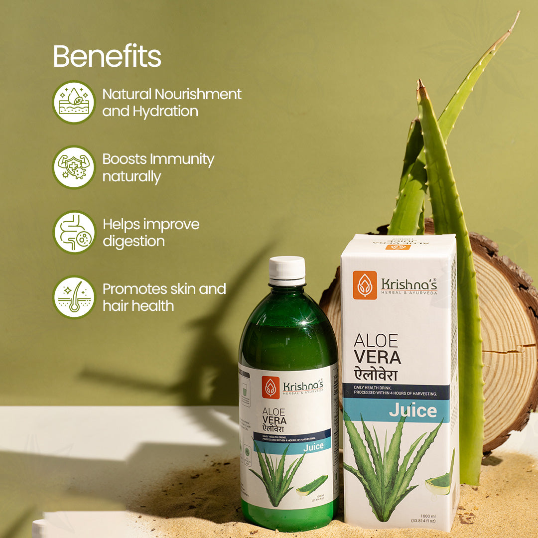 Aloevera juice benefits