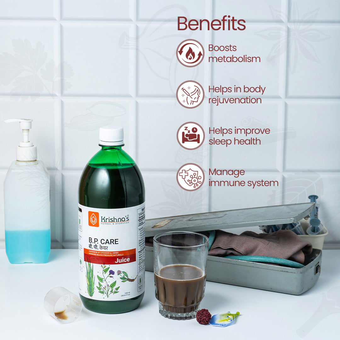 BP Care juice benefits