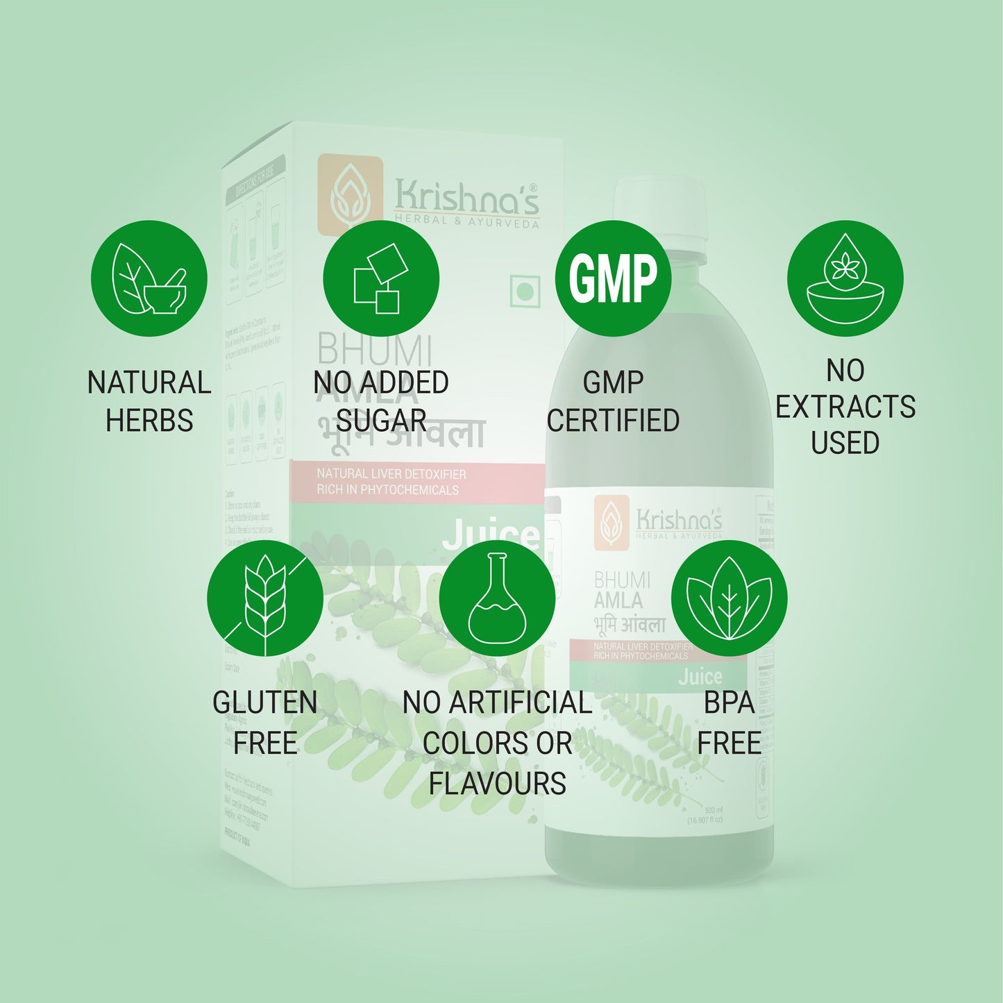 Features Of Bhumi Amla Juice