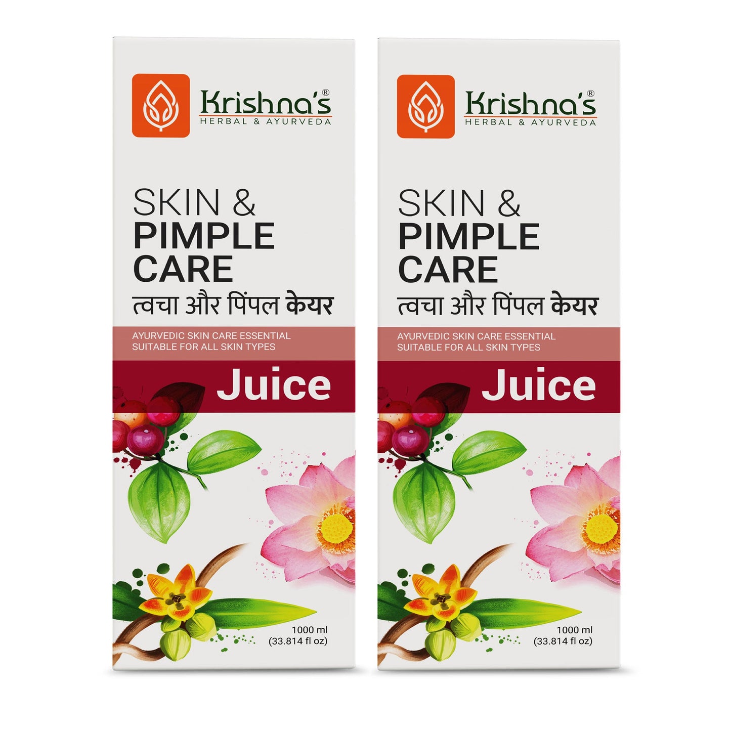 Skin & Pimple Care Juice Pack of 2
