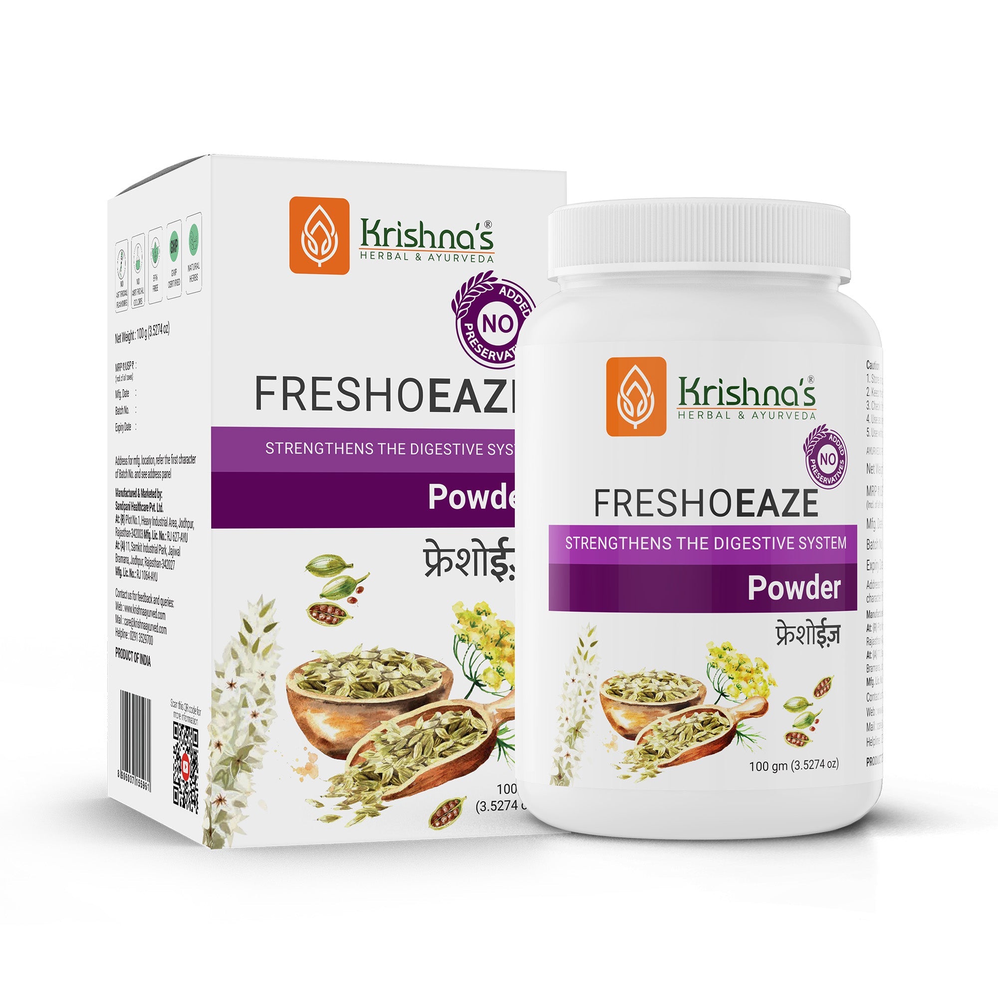 Freshoeaze Powder