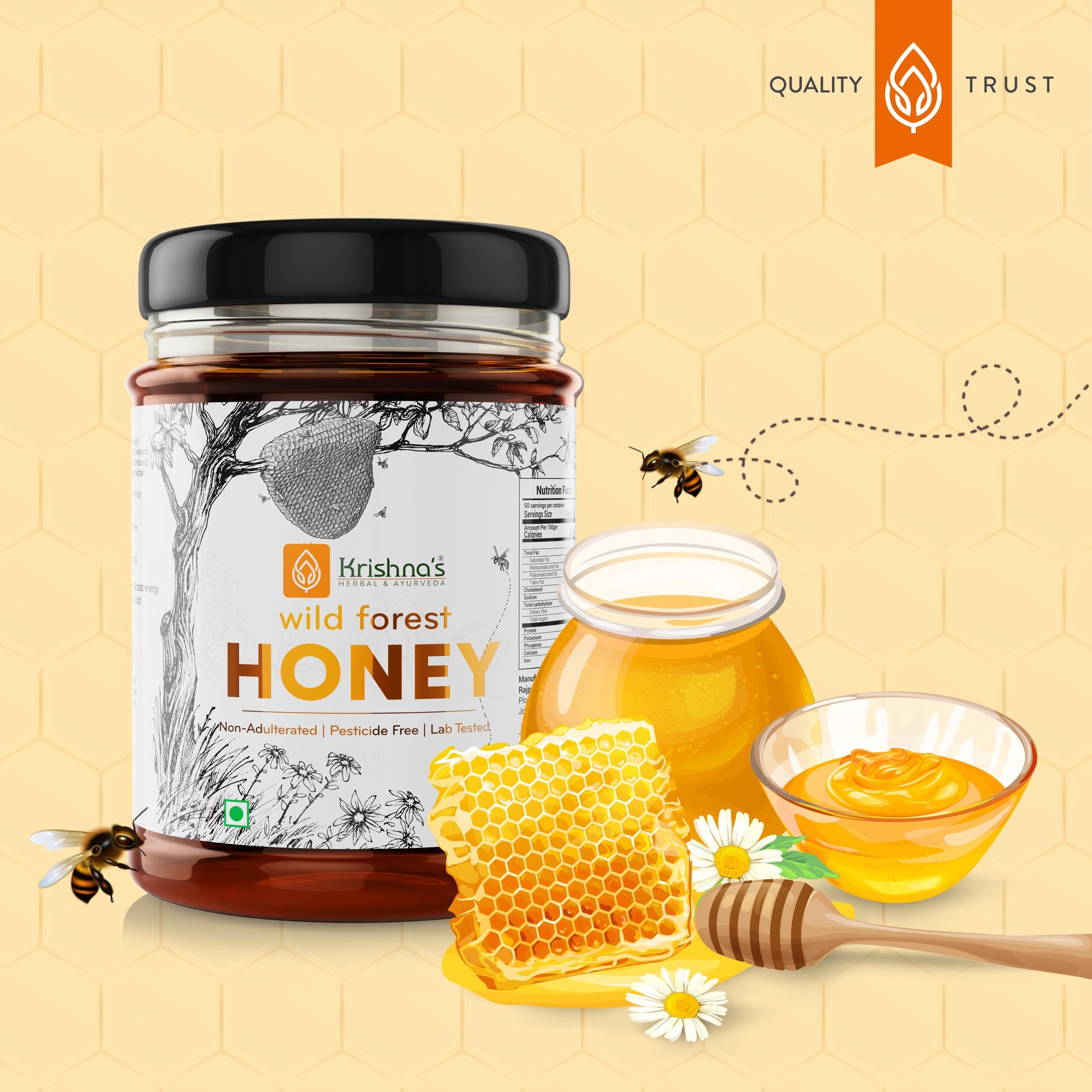 Pure Wild Forest Honey
