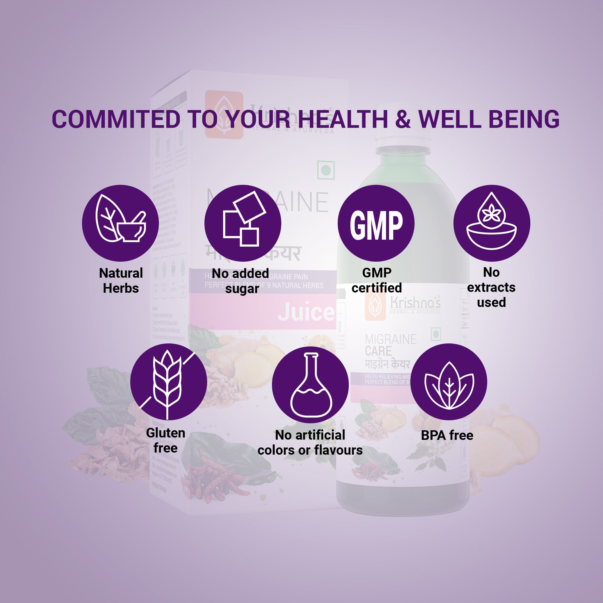 Migraine Care Juice Well Being