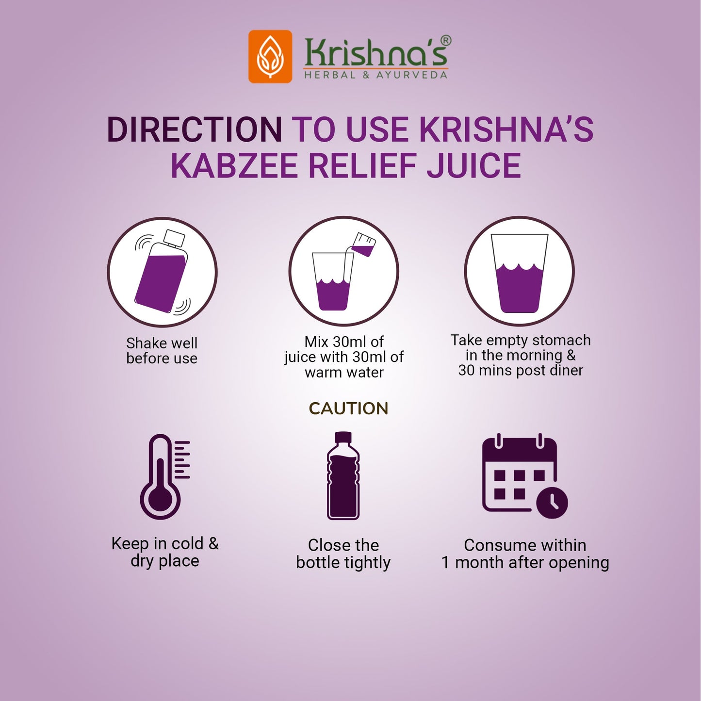 Herbal Kabzee Relief Juice