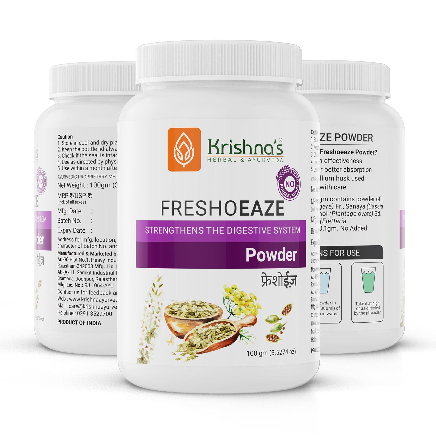 Freshoeaze Powder