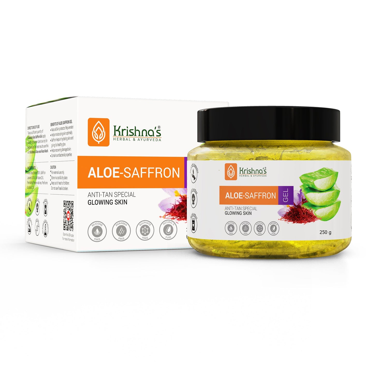 Aloe Saffron Gel