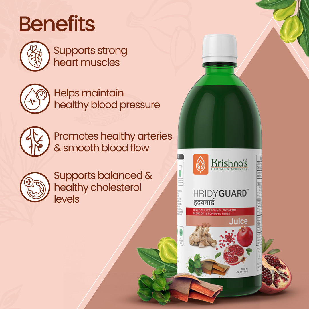 Benefits of Hridyguard Juice