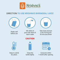 Bhringraj Swaras Hair Tonic Direction to use