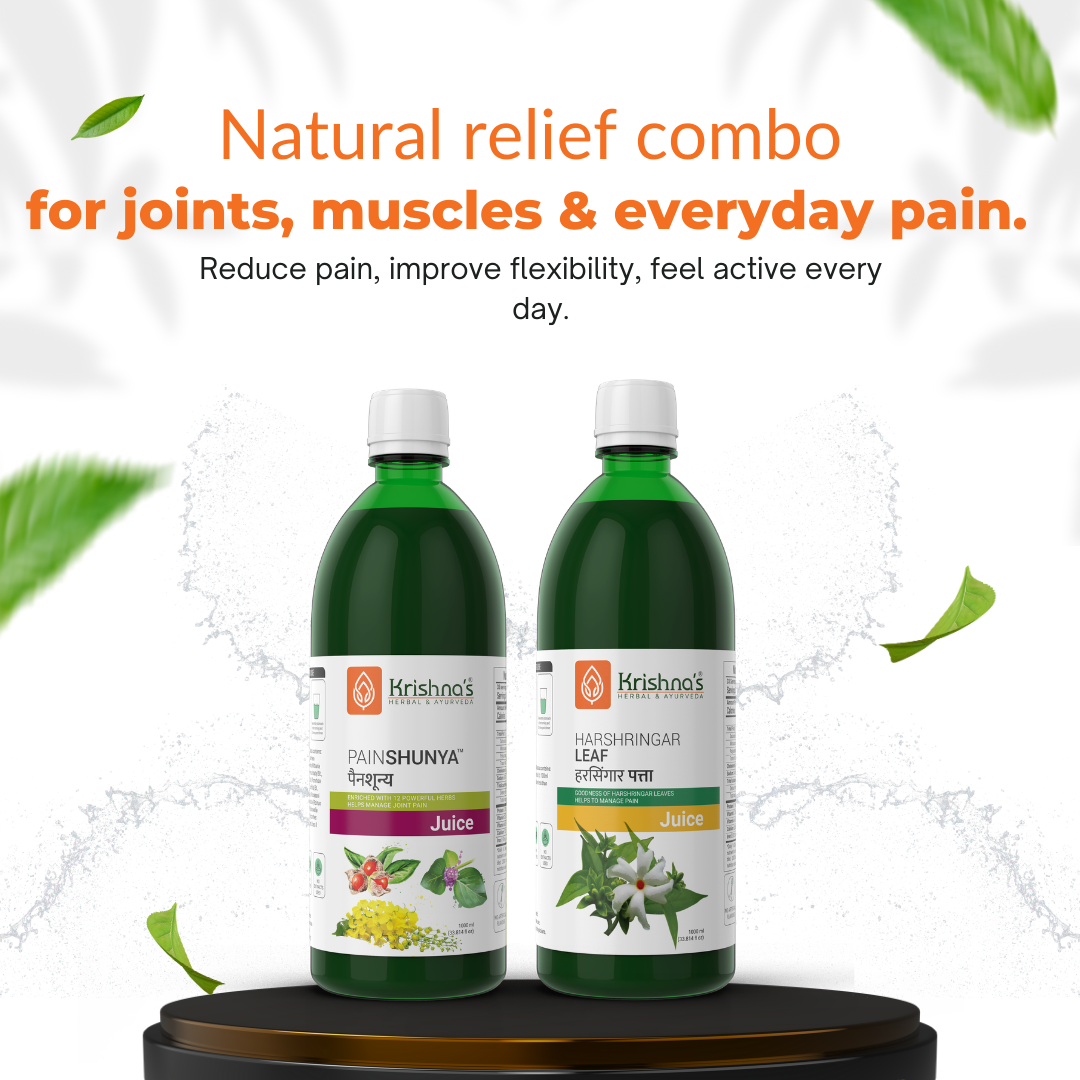 Harshringar Leaf Juice 1000ml | Painshunya Juice 1000ml