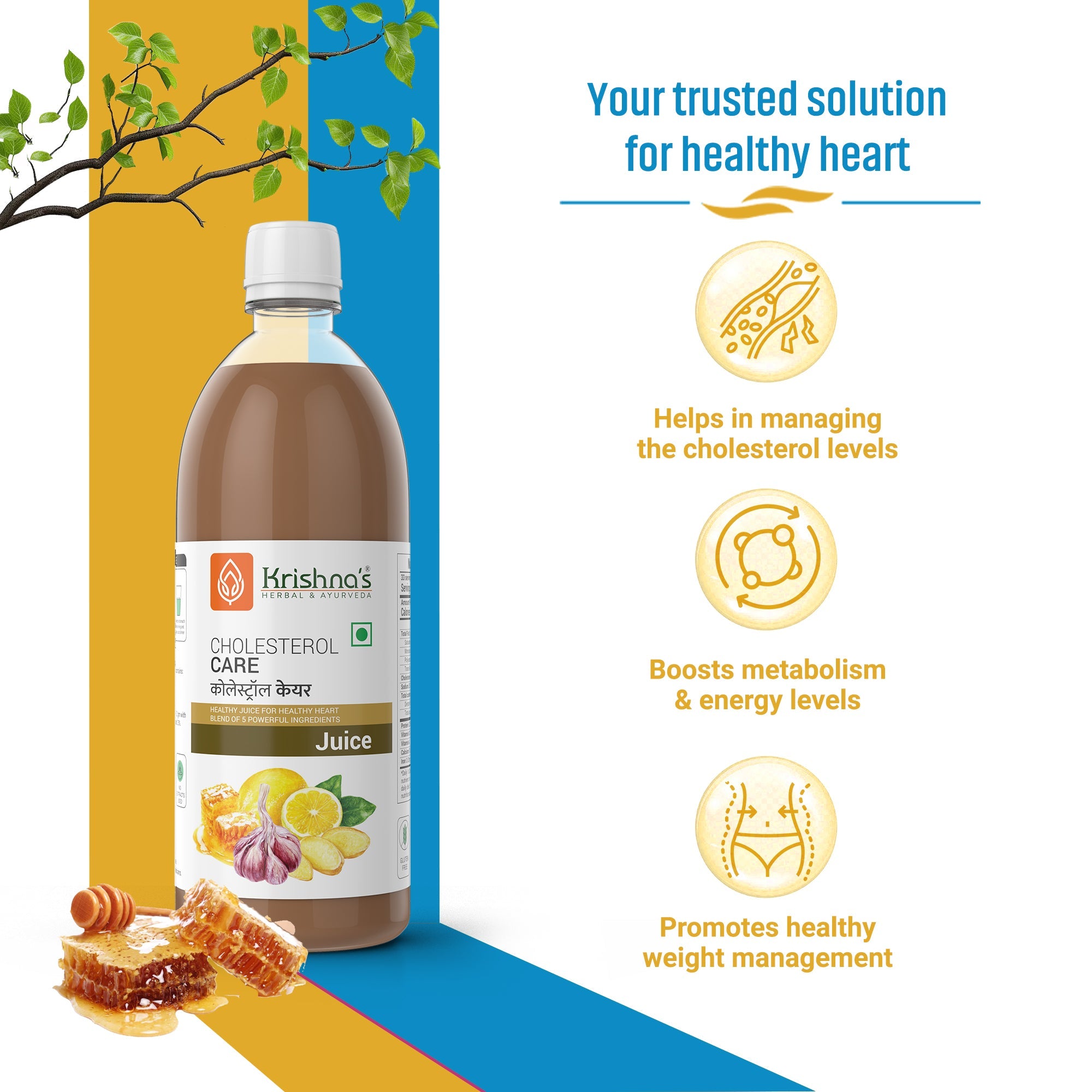 Digestive Care Juice 1000 ml | Cholesterol Care Juice 1000 ml