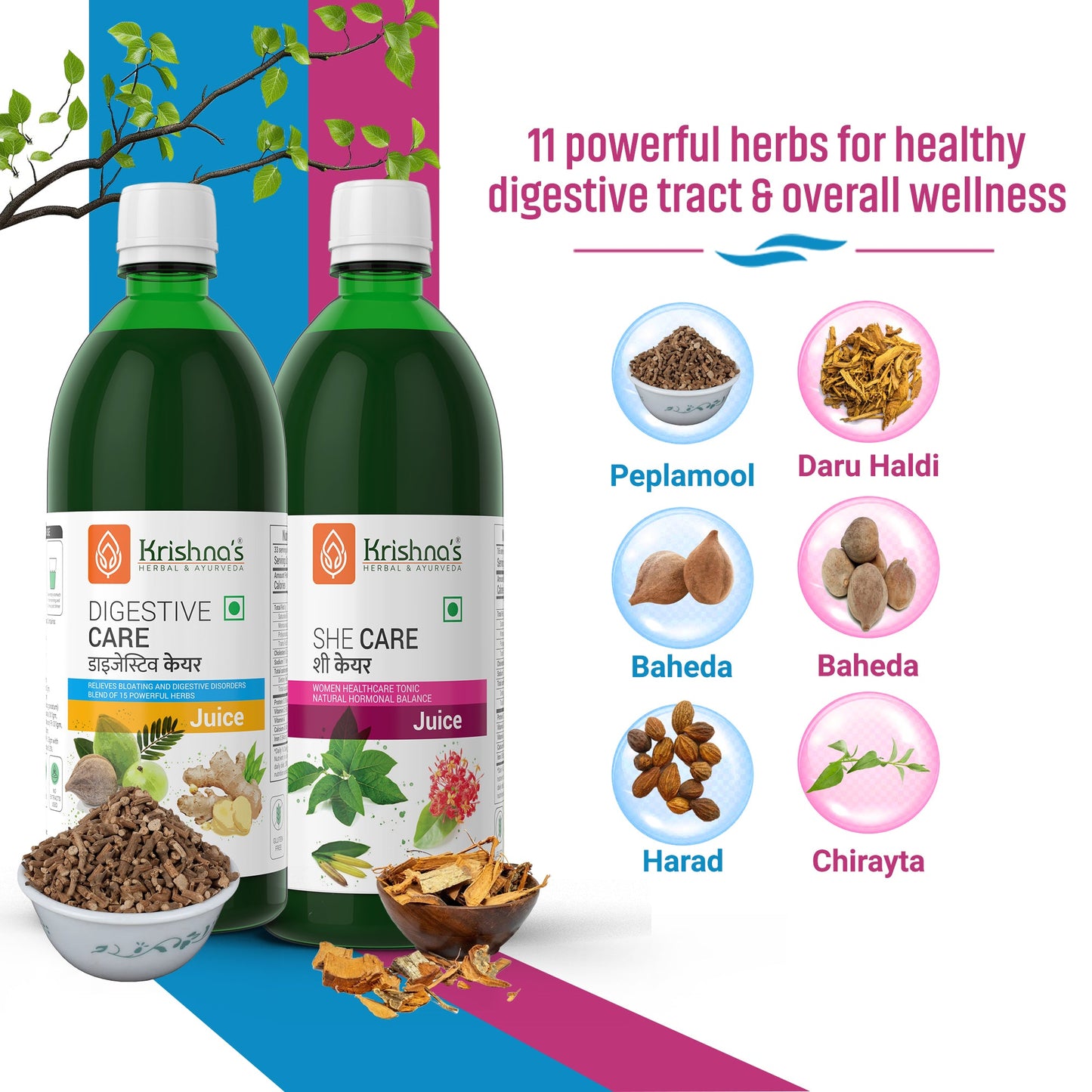 Digestive Care Juice 1000 ml | She Care Juice 1000 ml