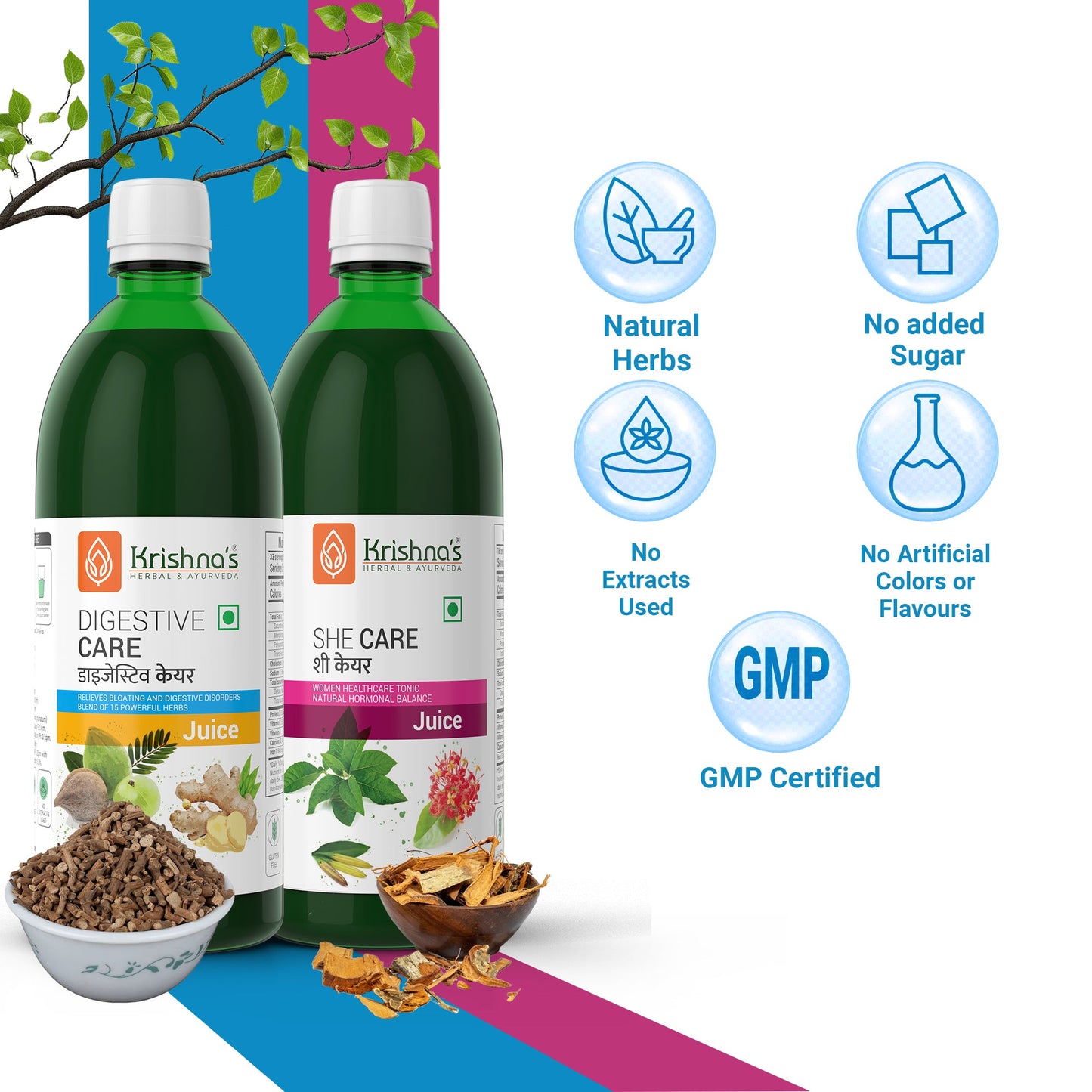 Digestive Care Juice 1000 ml | She Care Juice 1000 ml