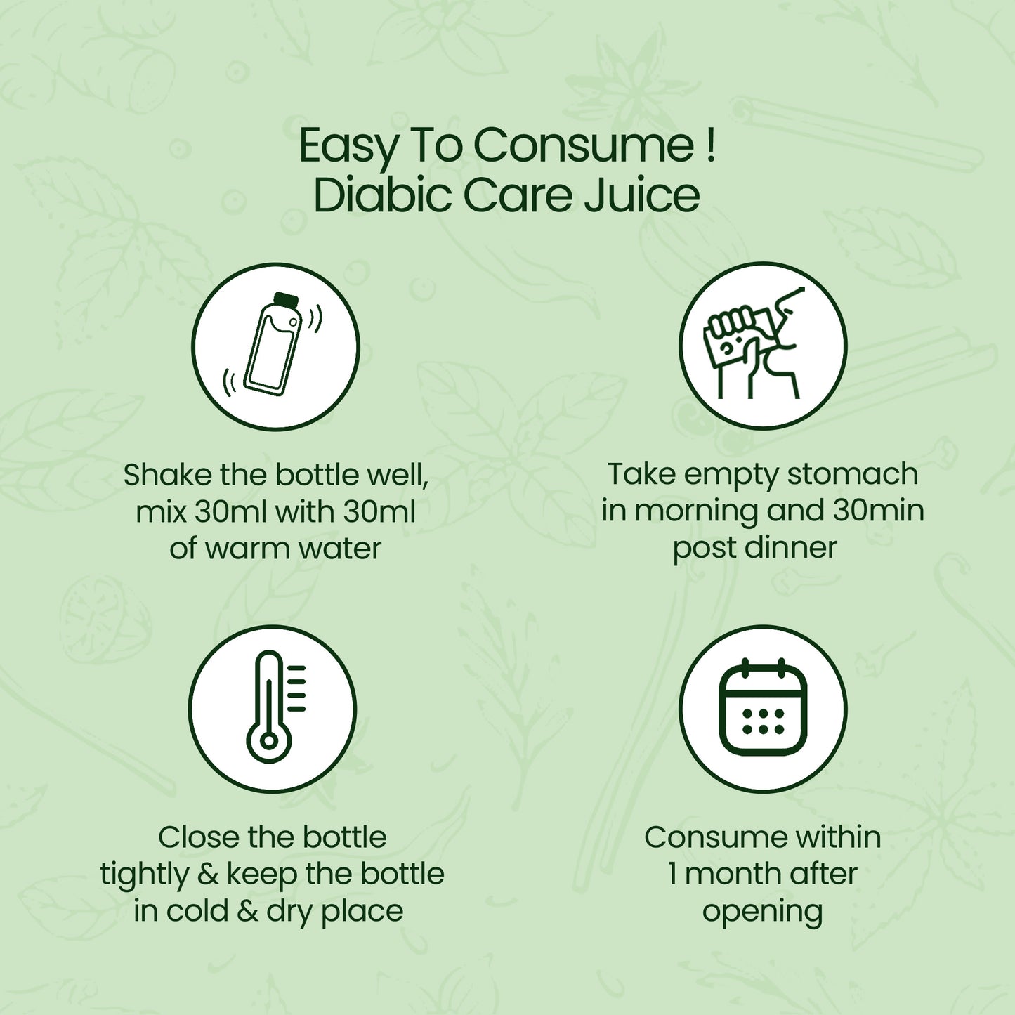 Diabic Care Juice
