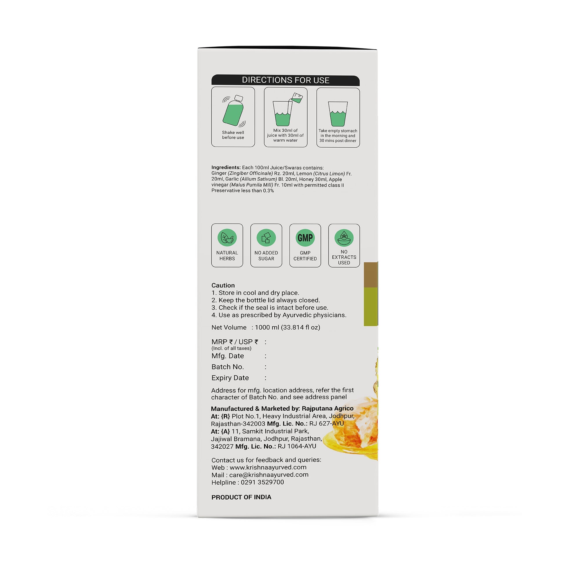 Cholestea Care Juice