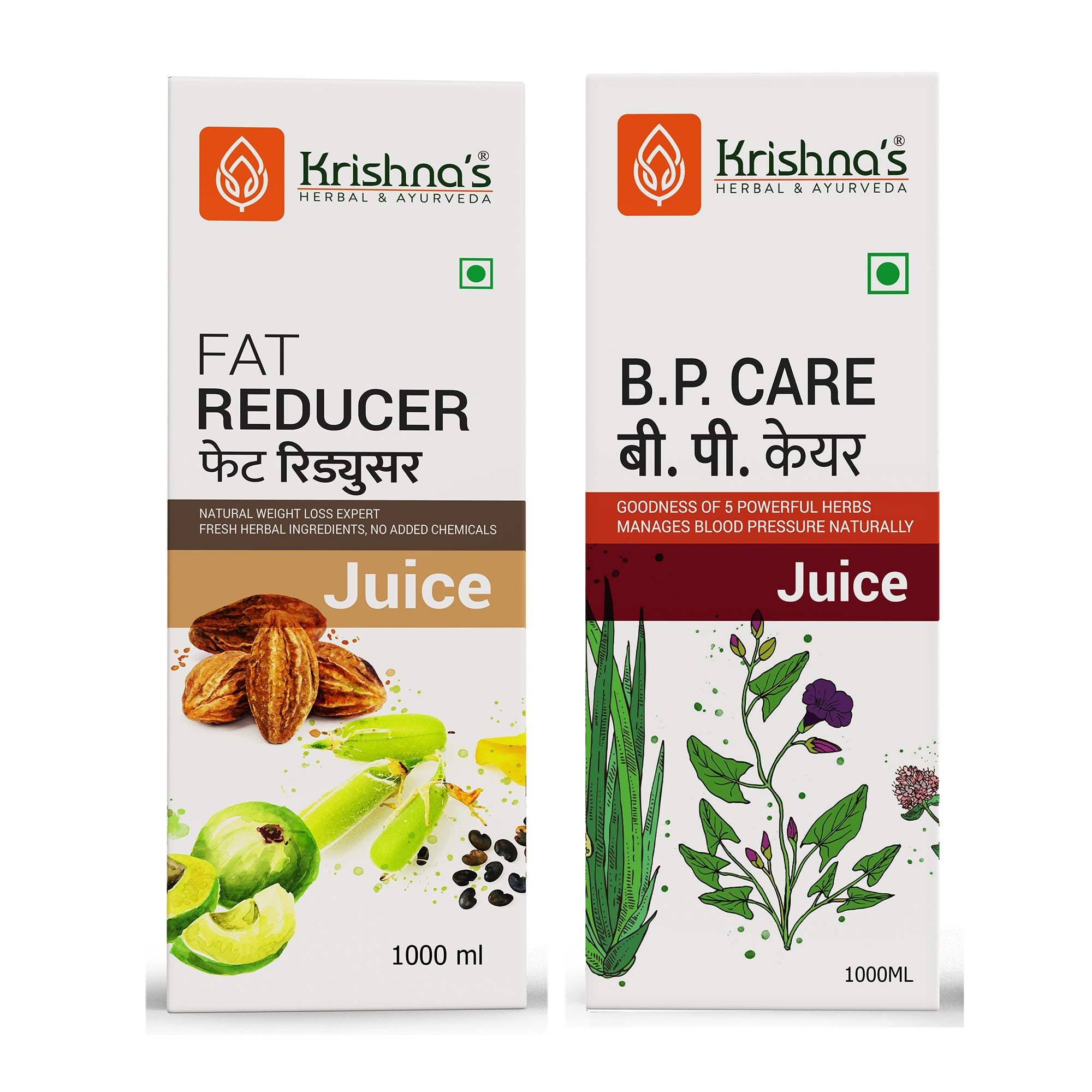 Fat Reducer Juice 1000 ml | BP Care Juice 1000 ml – Krishnaayurveda