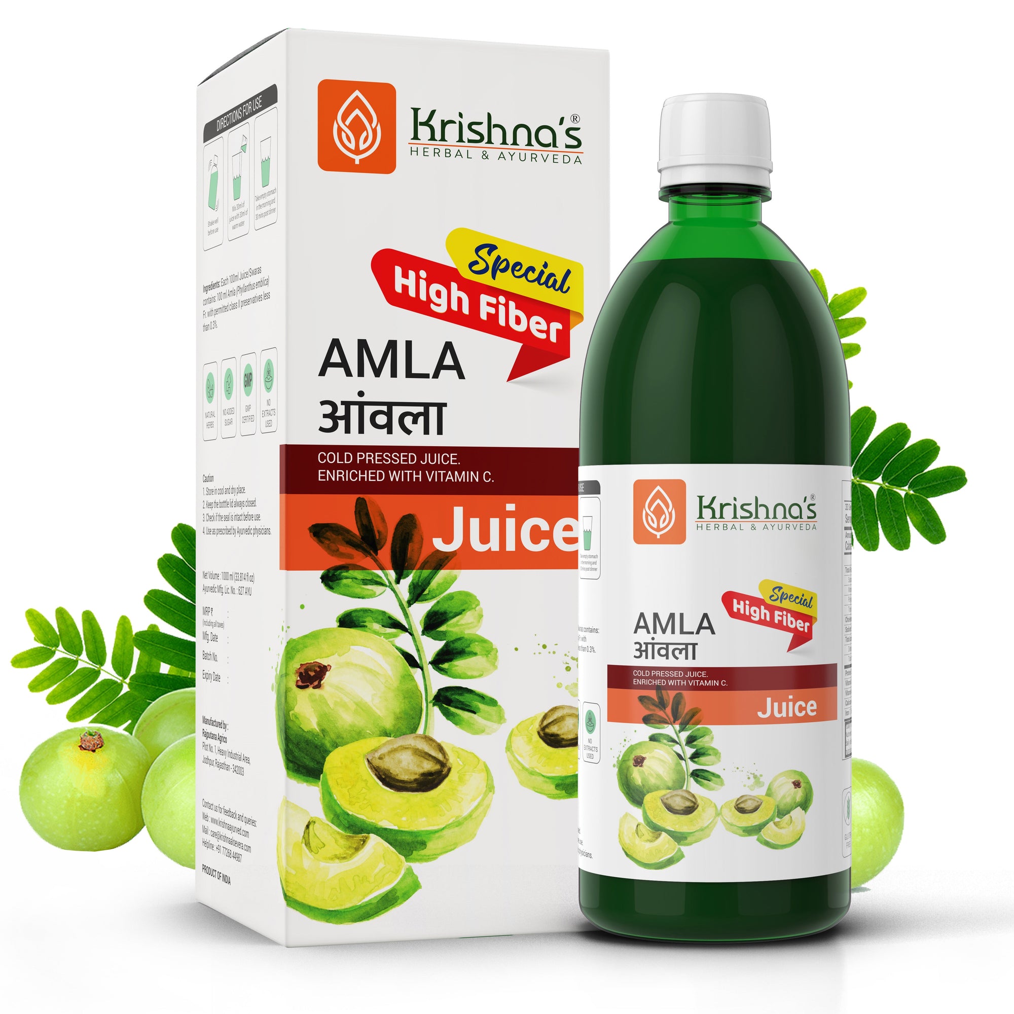 Amla High Fiber Juice