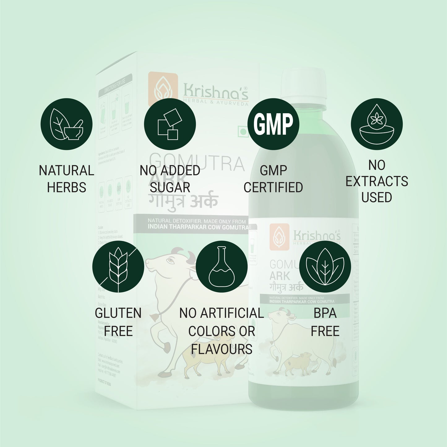 Gomutra Ark Juice Feature