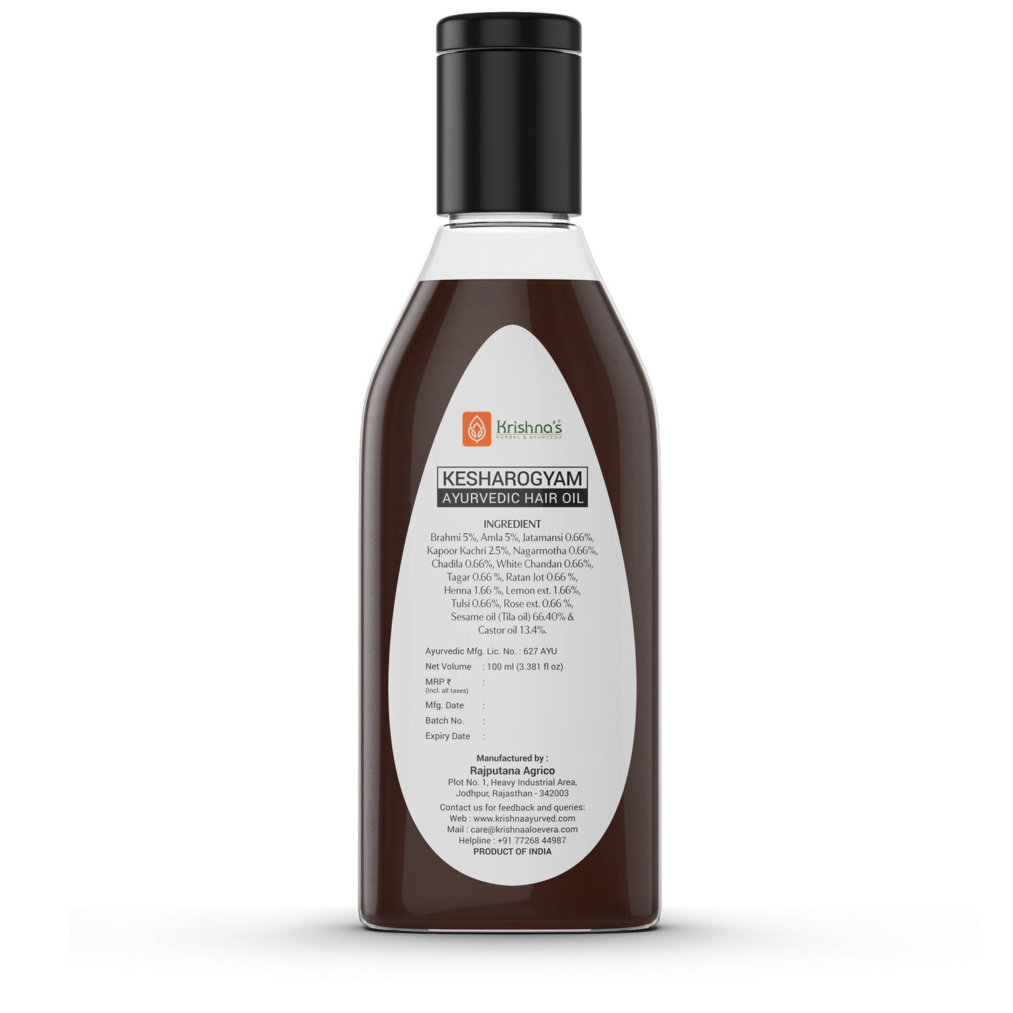 Kesharogyam Hair Oil