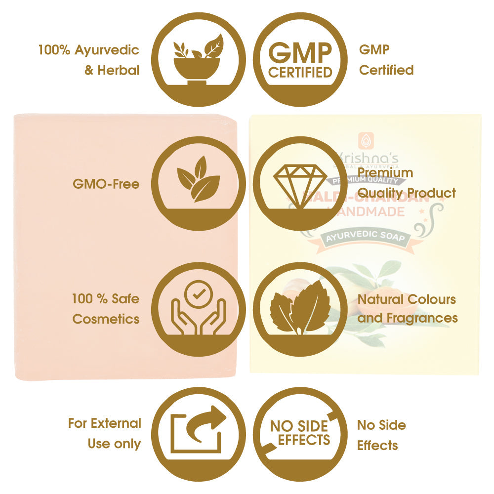 Haldi Chandan Handmade Soap Qualities