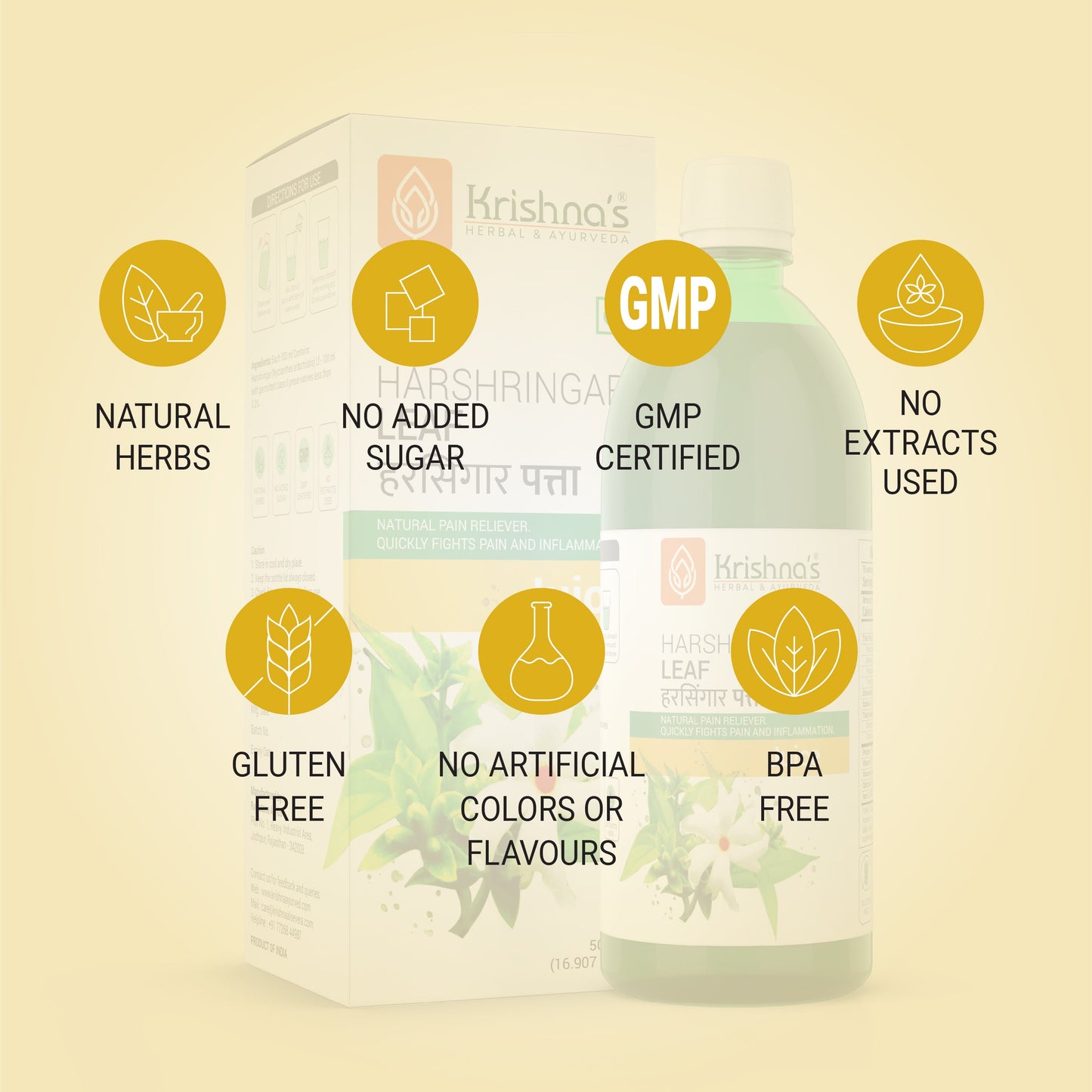 Harishringar Leaf Juice features