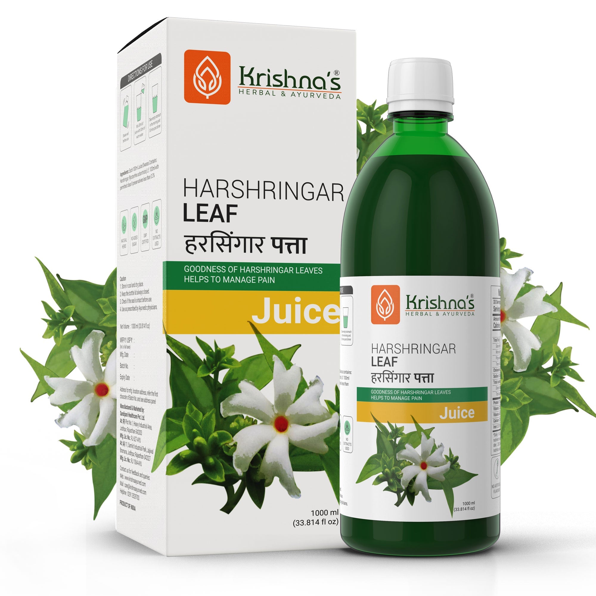 Harshringar Leaf Juice