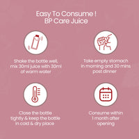 Easy to consume BP Care juice