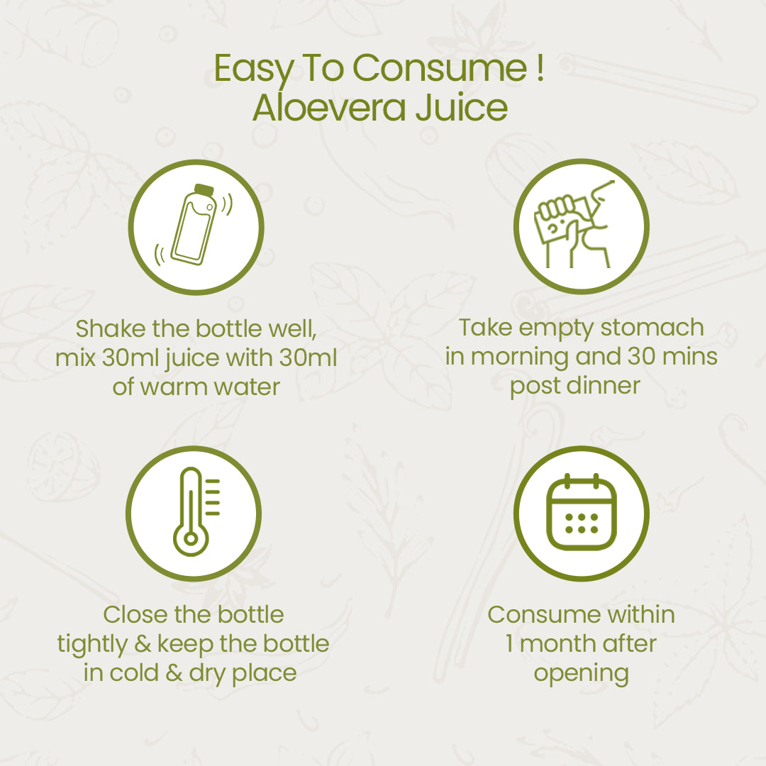 How to consume Aloevera Juice