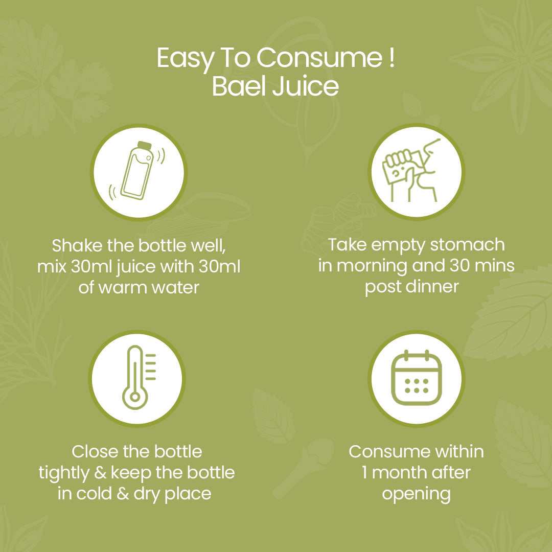 Easy to consume Bael juice