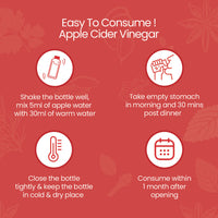 Easy to consume Apple Cider Vinegar