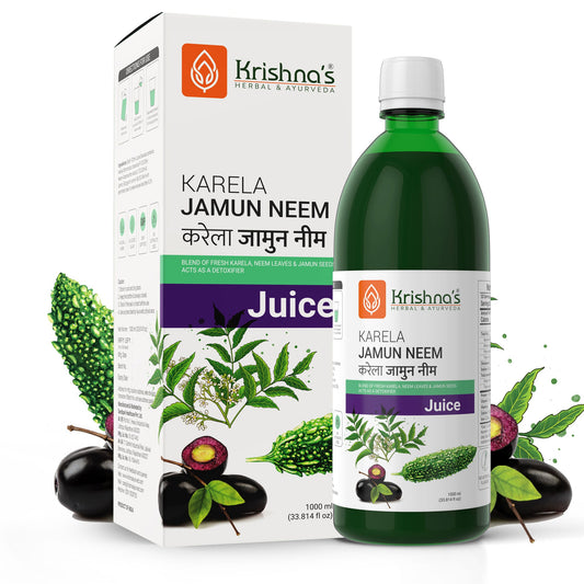 Image 1 of 1000 ml | Pack of 1 for the product Karela Jamun Neem Juice