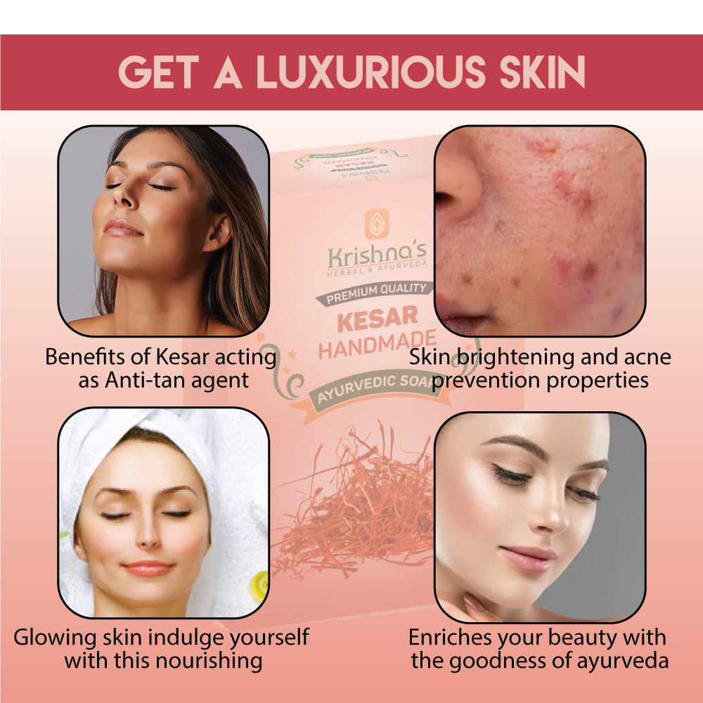 Kesar Handmade SOAP Fair Skin