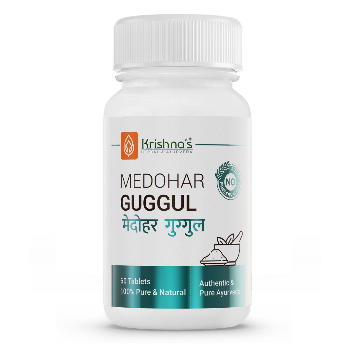 Image 1 of 60 Tab | Pack of 1 for the product Medohar Guggul