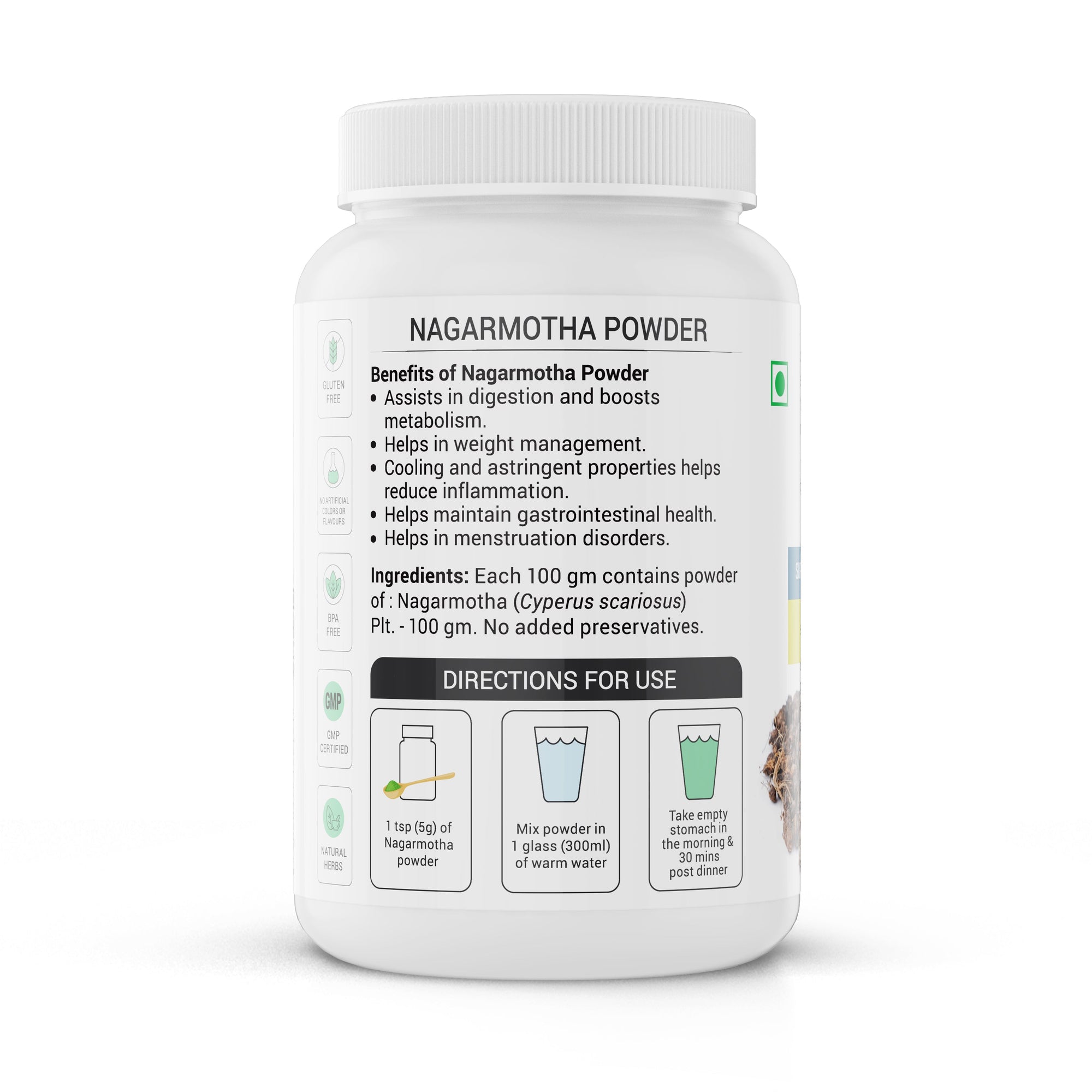 Nagarmotha (Cyperus scariosus)