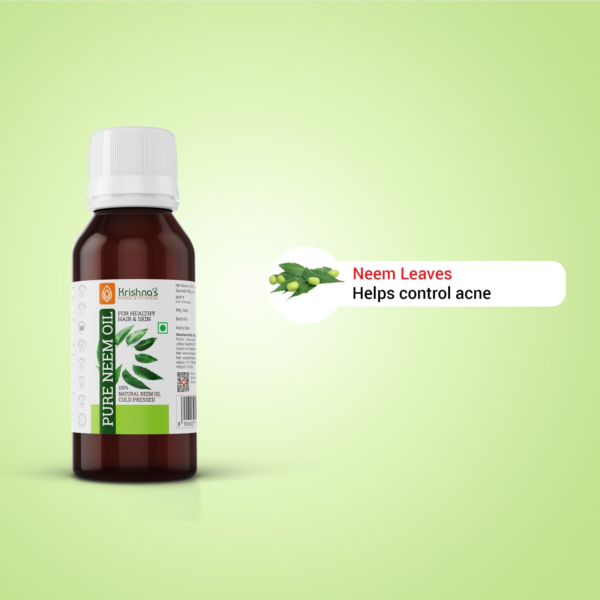 Pure Neem Oil Acne