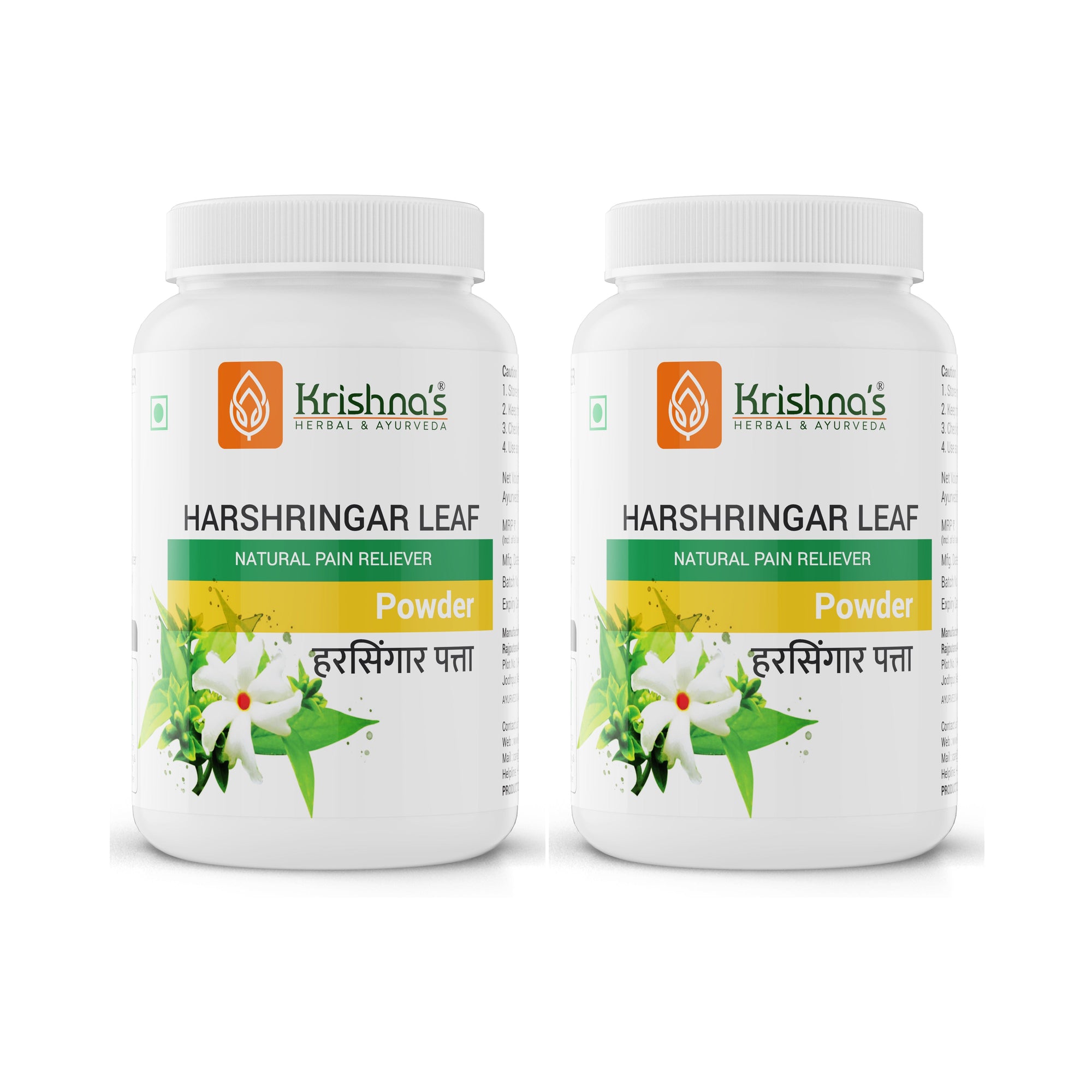 Night Jasmine Parijat Harshringar (Nyctanthes arbortristis) Powder