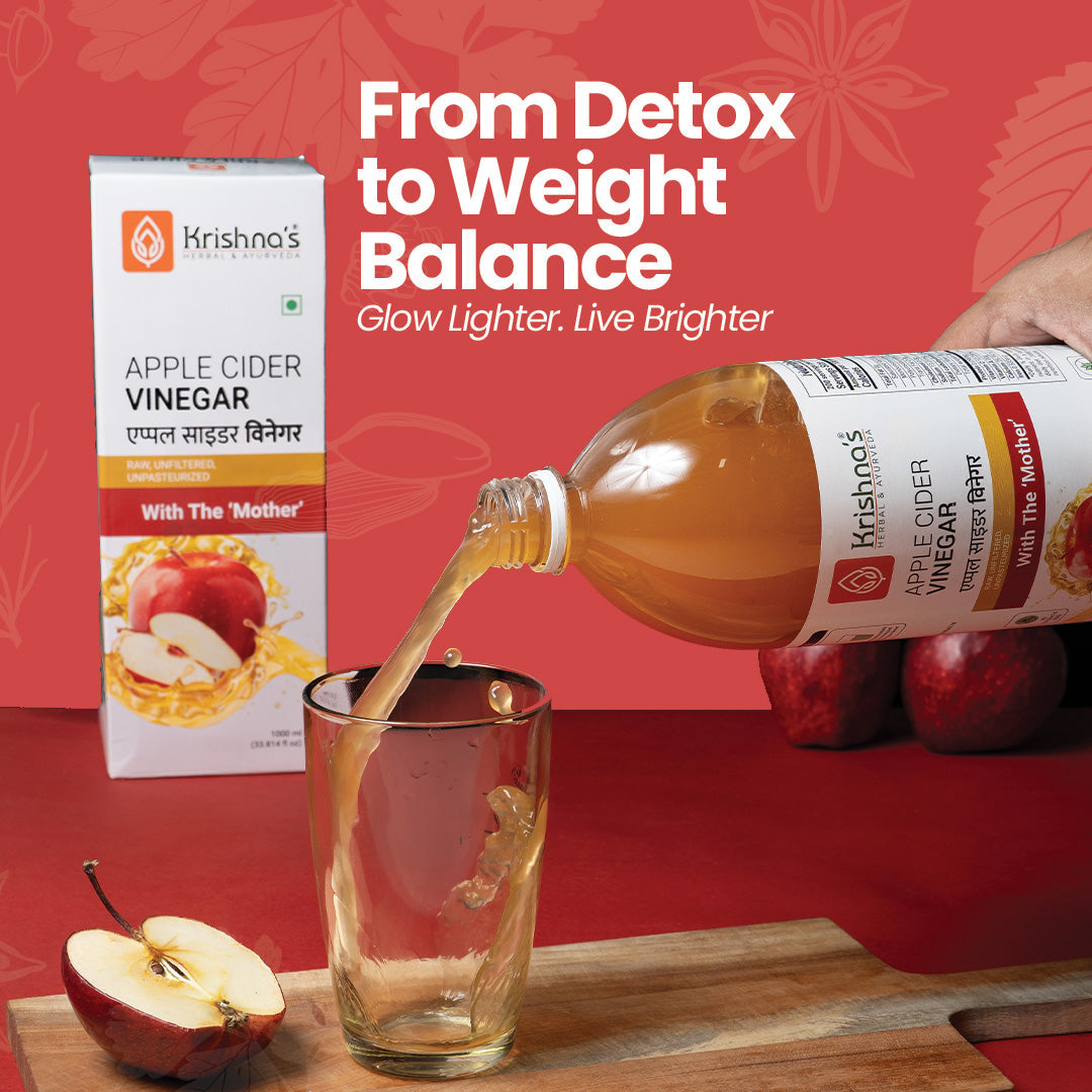 Apple Cider Vinegar for detox and weight balance