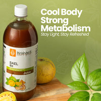 Bael juice helps to cool body