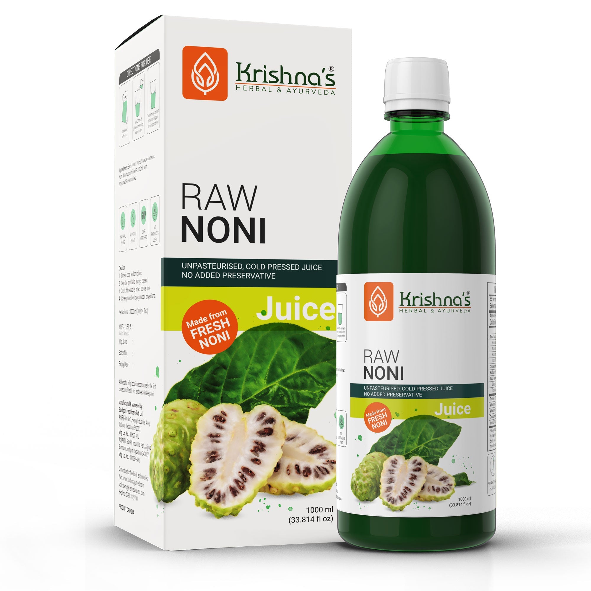 Raw Noni Juice