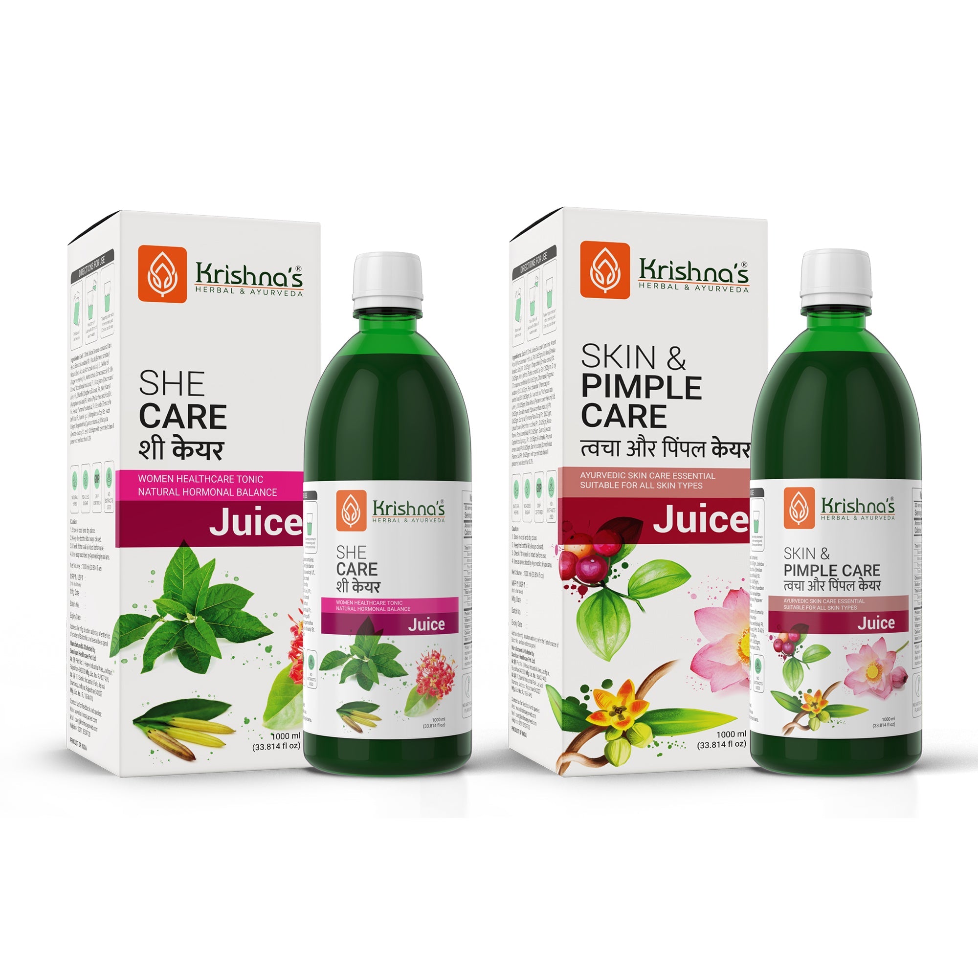 She Care Juice 1000 ml | Skin & Pimple Care Juice 1000 ml
