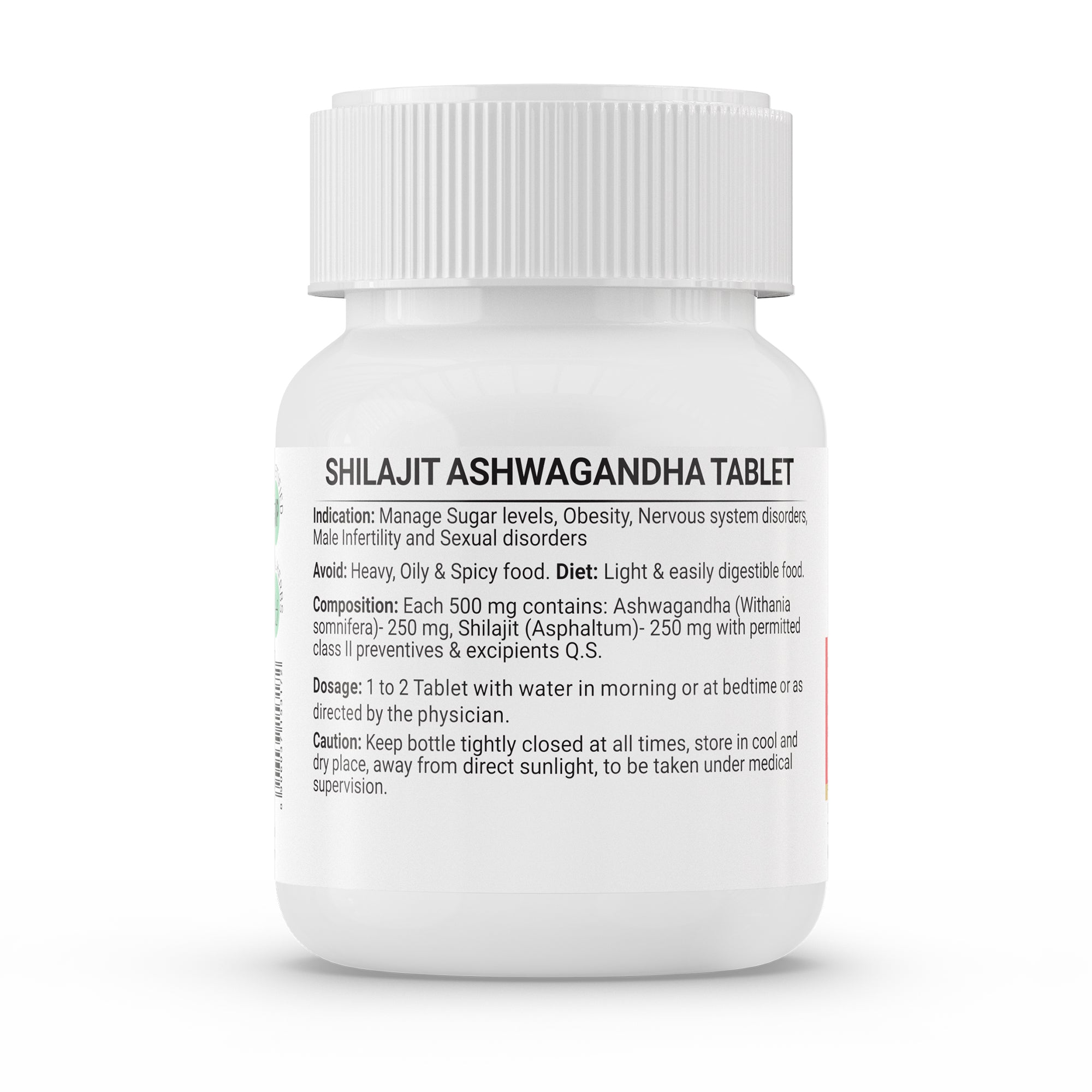 Shilajit Ashwagandha Tablet