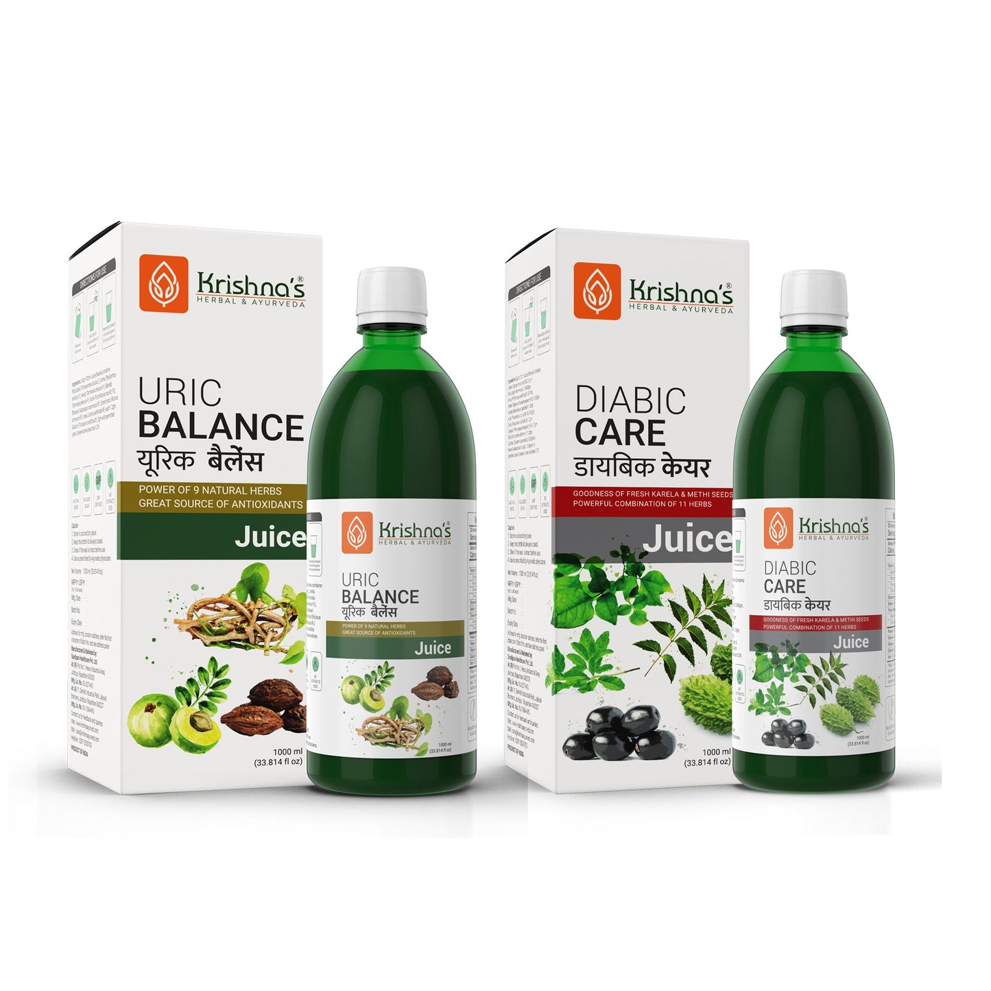 Uric Balance Juice 1000 ml | Diabic Care Juice 1000 ml
