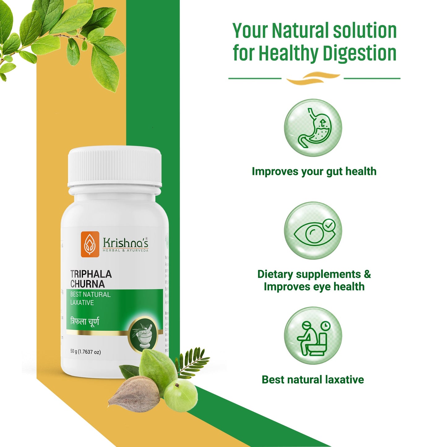 Cholesterol Care Juice 1000 ml | Triphala Churna 50 g