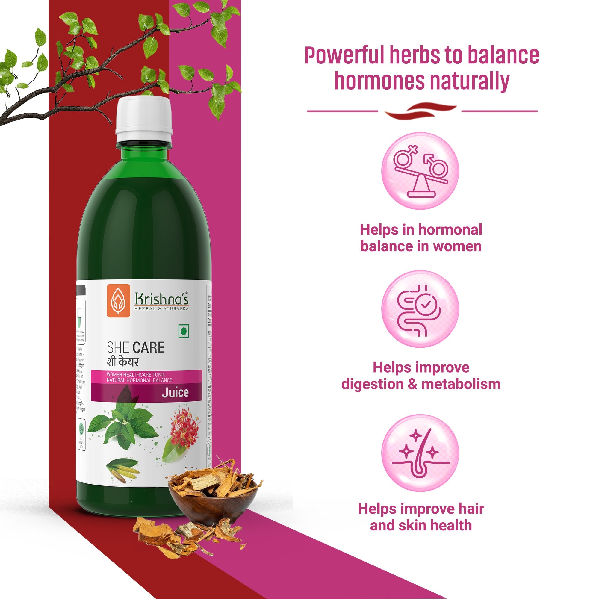 Diabic Care Juice 1000 ml | She Care Juice 1000 ml