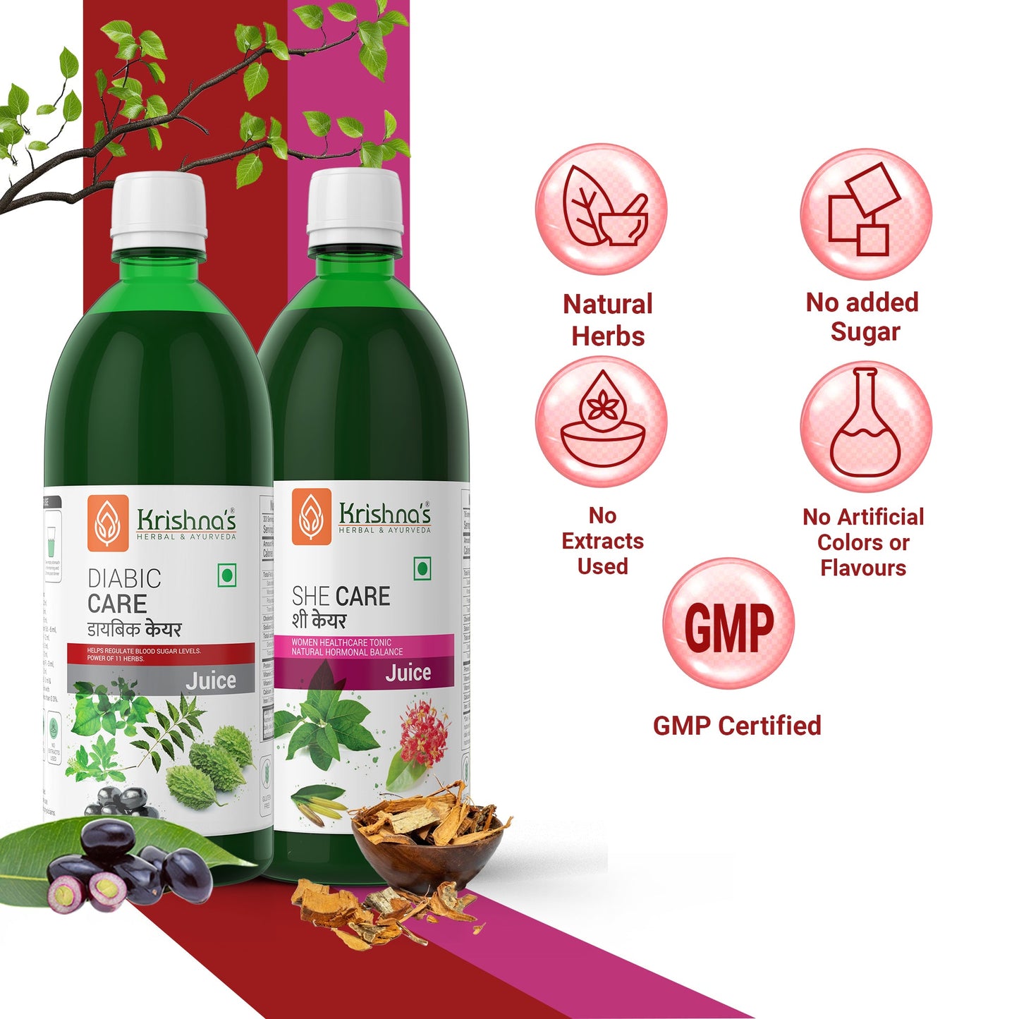 Diabic Care Juice 1000 ml | She Care Juice 1000 ml