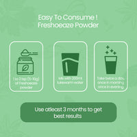 how to use Freshoeaze Powder