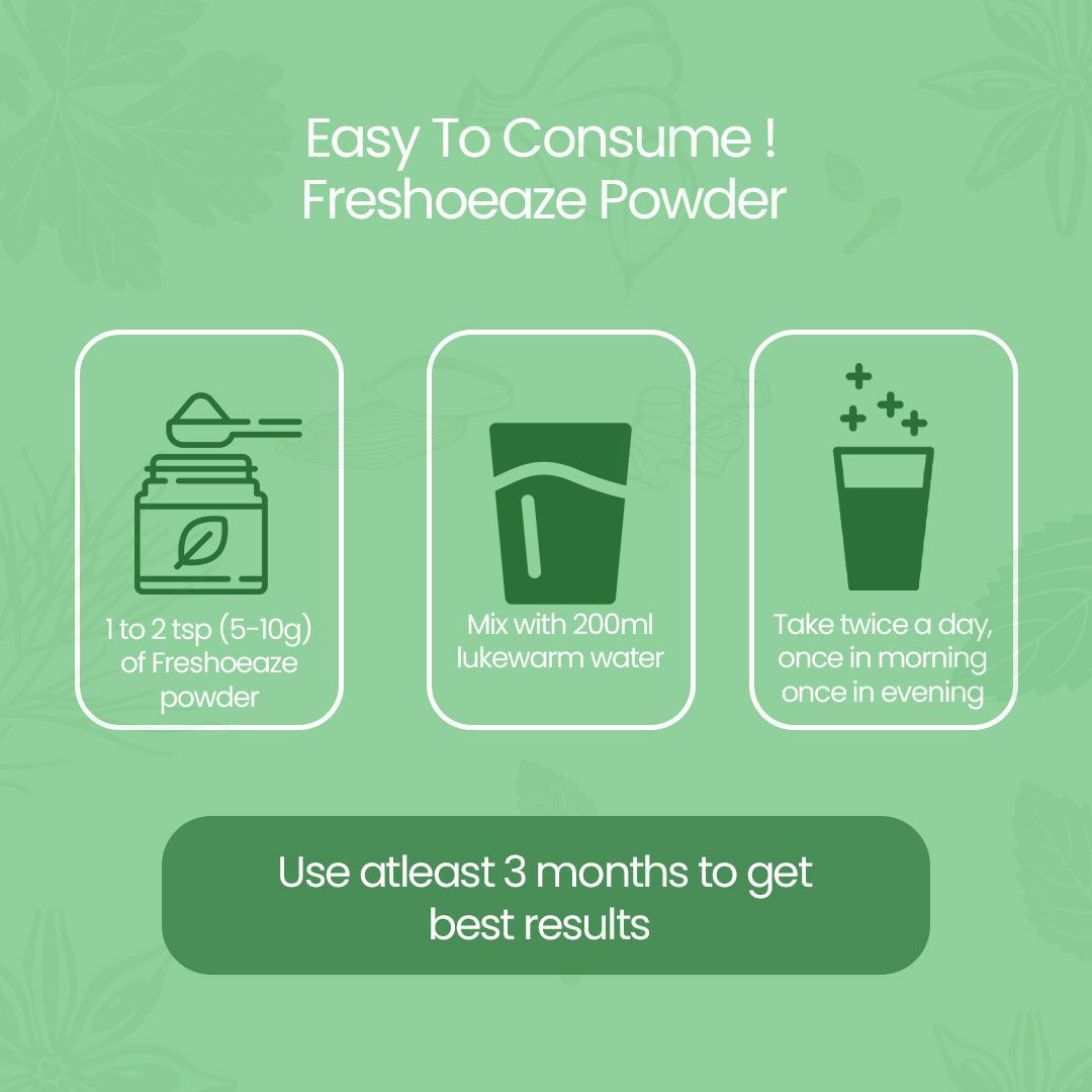 how to use Freshoeaze Powder