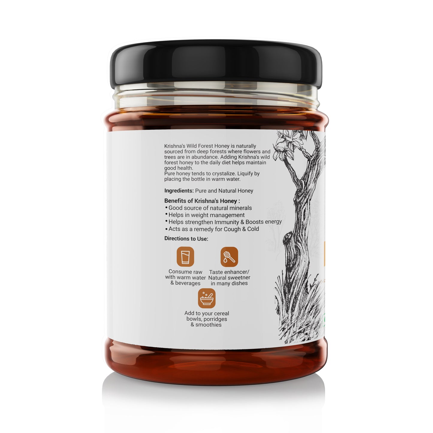 Pure Wild Forest Honey
