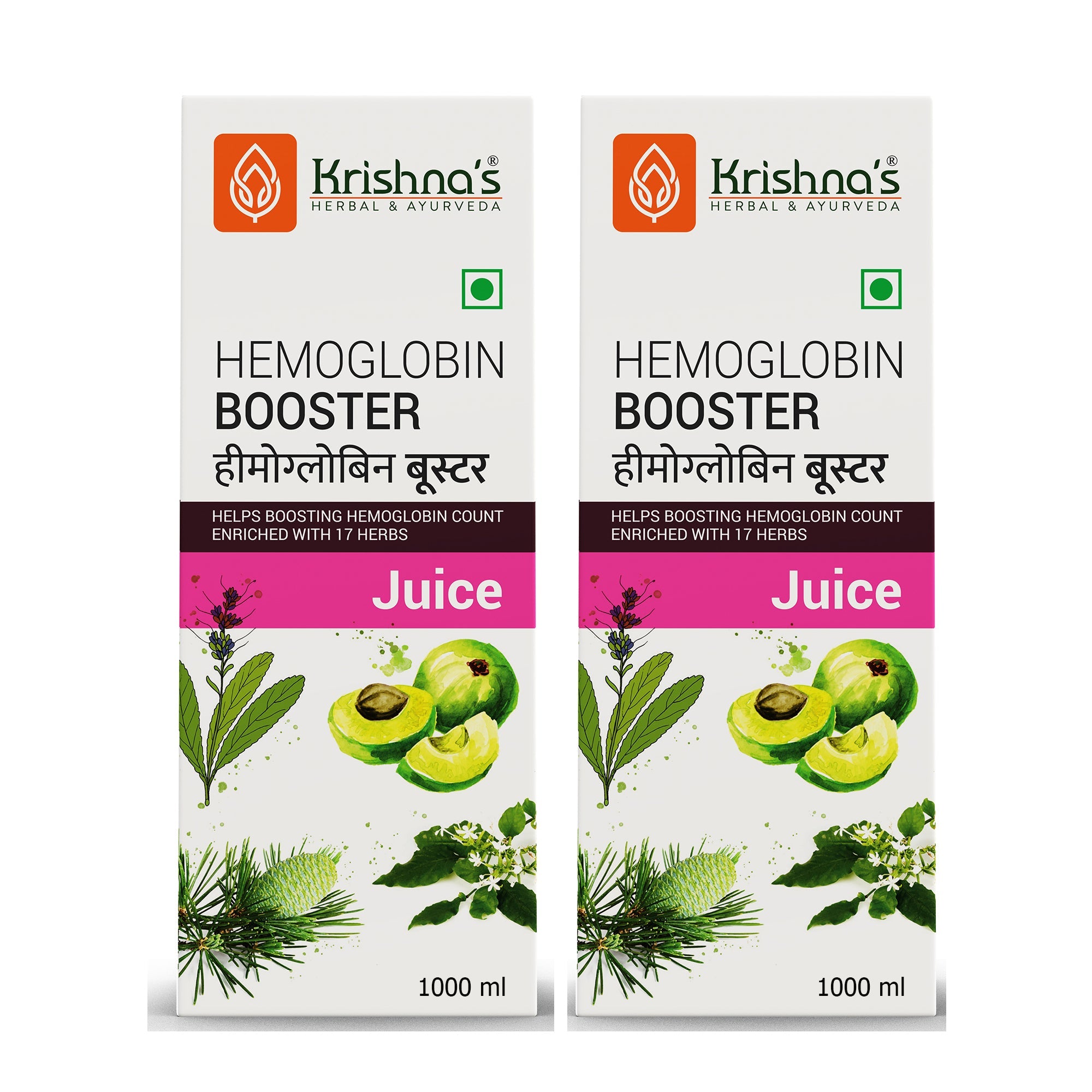 Hemoglobin Booster Juice pack of 2